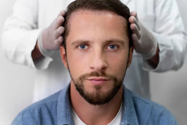 Hair restoration consultation