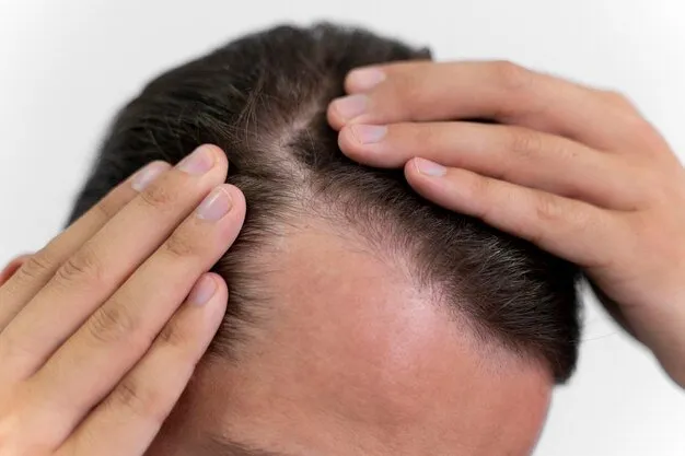 Adult male looking at this hair pattern